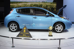 Nissan Leaf award World Car of the Year 2011